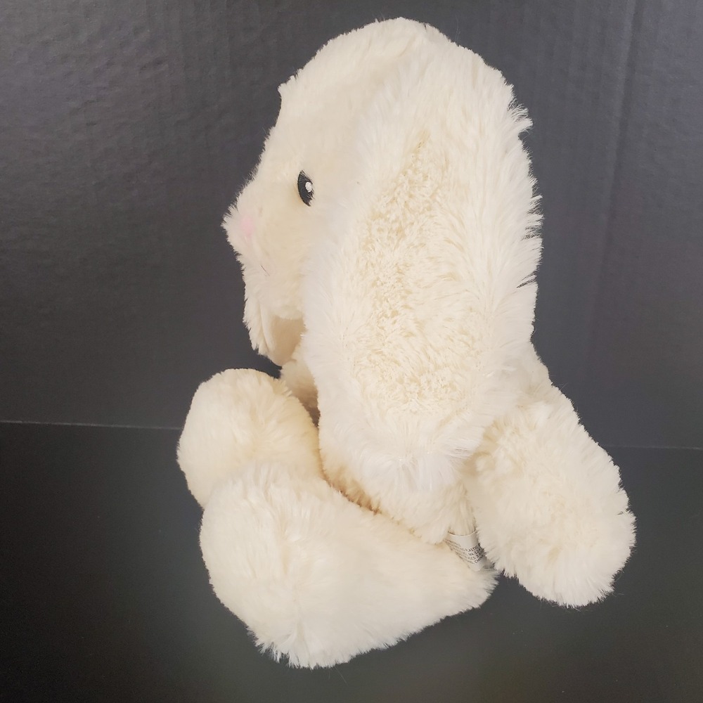 GOFFA Cream EasterBunny Rabbit Baby Rattle Plush - Picture 2 of 7